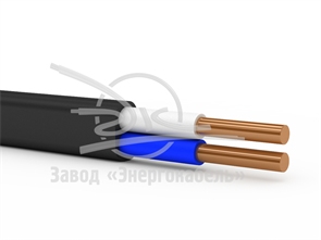 Кабель силовой ВВГ-Пнг(А)-LS 2х2,5ок(N)-0,66 (ГОСТ 31996-2012) ВВГ-Пнг(А)-LS 2х2,5ок(N) Энергокабель (бух 50м) Энергокабель