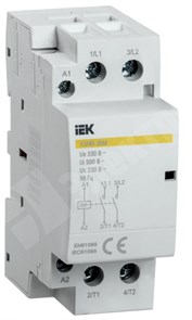 Контактор модульный КМ40-20М AC IEK MKK11-40-20 IEK (ИЭК) IEK (ИЭК) XRSMKK11-40-20