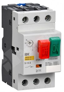 Автоматический выключатель 9-14 А с регулир. тепловой защитой серия ПРК - 32 DMS11-014 IEK (ИЭК) IEK (ИЭК)