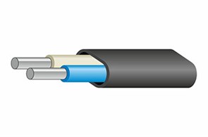Кабель силовой АсВВГ-Пнг(А)-LS 2х2,5ок(N)-0,66 (ГОСТ 31996-2012) Металлист