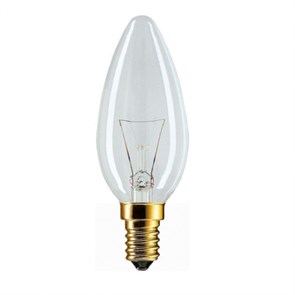 Лампа накал. свеча Stan B35 60W 230V E14 CL прозрачная 926000009521 (926000003017) Philips Philips