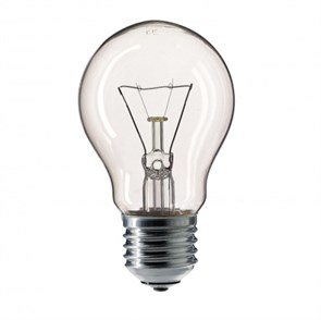 Лампа накаливания Stan 60W E27 230V A55 CL прозрачная - 926000002616 (926000006627) Philips Philips