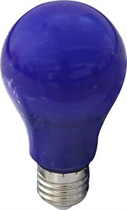 Лампа светодиодная A60 Blue 12 Вт 220В E27 Синий 360° (композит) K7CB12ELY Ecola Ecola
