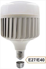 Лампа светодиодная High Power 150 Вт 220В Е27/Е40 (переходник) 6000К холодный HPD150ELC Ecola Ecola