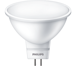 Лампа светодиодная LED spot 3-35W 3 Вт 220V GU5.3 2700K тёплый 929001844808 Philips Philips