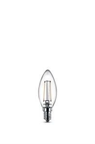 Лампа светодиодная LEDClassic B35 CL 4W 230В E14 3000K тёплый 929001975513 Philips Philips XRS929001975513