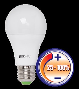 Лампа светодиодная PLED-DIM-A60 12 Вт 230В Е27 3000K тёплый (2855879) A .2855879 Jazzway Jazzway XRS.2855879