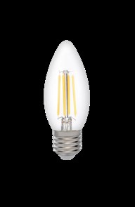 Лампа светодиодная PLED-OMNI-C35-CLEAR 6 Вт 230В E27 3000K тёплый (5020481) .5020481 Jazzway Jazzway XRS.5020481