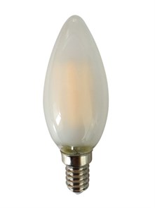 Лампа светодиодная PLED-OMNI-C35-FROST 8 Вт 230В E14 4000K белый (5020887) .5020887 Jazzway Jazzway XRS.5020887