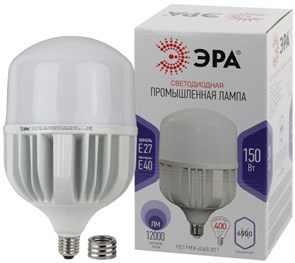 Лампа светодиодная POWER T160 150 Вт 170-265В E27/E40 пластик, 6500K холодный Б0051796 (Б0049106) ЭРА (Энергия света) ЭРА (Энергия света)