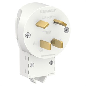 Вилка для электроплит 3Р+N 32А, 400В, белый BLNSV003241 Schneider Electric Schneider Electric XRSBLNSV003241