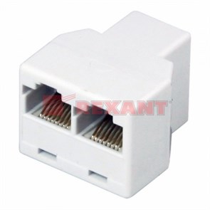 Двойник компьютерный UTP RJ-45(8P8C) (гнездо - 2 гнезда) 03-0103 REXANT REXANT