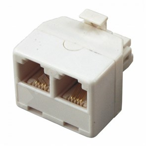 Двойник телефонный UTP, RJ-14 (6P4C) (штекер - 2 гнезда) 03-0031 REXANT REXANT