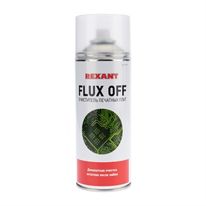 Очиститель печатных плат FLUX OFF, 520 мл (400мл), аэрозоль 85-0003 REXANT REXANT XRS85-0003