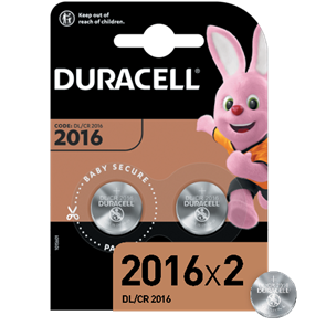 Батарейка литиевая CR2016 3V (2 шт.) 5014810/5010969 Duracell Duracell