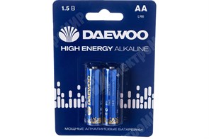 Батарейка алкалиновая AAA (R03;LR03;FR03) 1,5V (2 шт.) .5030350 Daewoo Daewoo