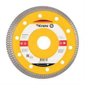 Диск алмазный, ультратонкий, 125х22,2х1,4 мм KR-90-0141 Kranz Kranz