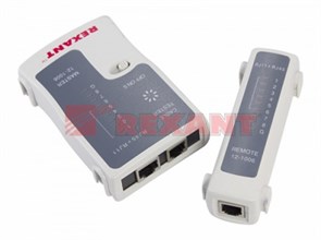 Тестер кабеля HT-C004, RJ45+RJ11 12-1006 REXANT XRS12-1006