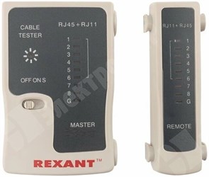 Тестер коаксиальных кабелей и витой пары, RJ-45 + BNC (HT-C003) (TL-5248) 12-1001 REXANT REXANT XRS12-1001