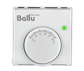 Терморегулятор BMT-2, 16А, Диапазон регулировки +5…+30°С, индикат.раб.сост.режим антизамерзание Ballu Ballu