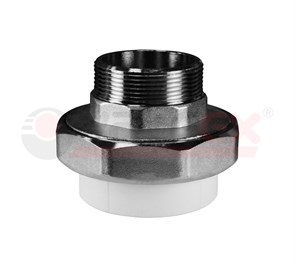 Муфта комб.разъём.(американка) с наружной резьбой 25x1/2" Valfex 10156115 Valfex XRS10156115