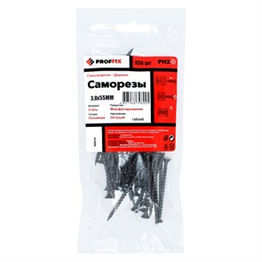 Саморез СГД 3,8х55 усиленный  (TWN) (50 шт) - пакет 146446 PROFFIX PROFFIX XRS146446