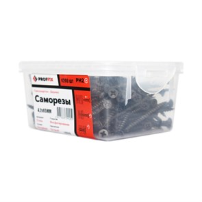 Саморез СГД 4,2х65 усиленный  (TWN) (200 шт) - контейнер 146449 PROFFIX PROFFIX XRS146449