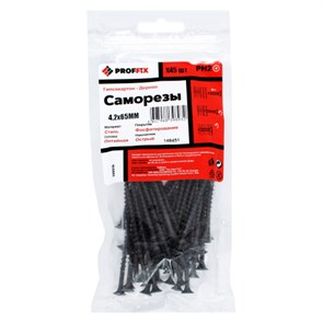 Саморез СГД 4,2х65 усиленный  (TWN) (45 шт) - пакет 146451 PROFFIX PROFFIX XRS146451