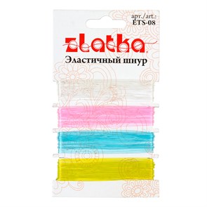 {{productViewItem.photos[photoViewList.activeNavIndex].Alt || productViewItem.photos[photoViewList.activeNavIndex].Description || '&quot;Zlatka&quot; Эластичный шнур ETS-08 d 0.8 мм 5 х 4 шт №03 ассорти'}}