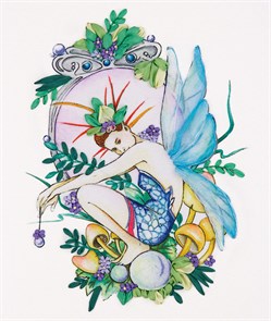 Набор для вышивания "PANNA" "Живая картина" JK-2043 "Лесная фея" 18 х 22 см