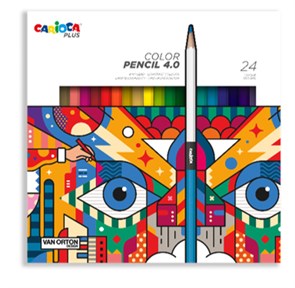 "Carioca Plus" Карандаши цветные заточенный 24 цв. 45203