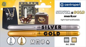 {{productViewItem.photos[photoViewList.activeNavIndex].Alt || productViewItem.photos[photoViewList.activeNavIndex].Description || '&quot;Centropen&quot; Маркеры BL (Gold + Silver) 2690/2 1.5-3 мм 2690/2 золотой и серебряный'}}