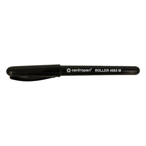 "Centropen" Ручка-роллер 4665/1 0.6 мм 10 шт. 4665/1 черный цвет чернил: черный