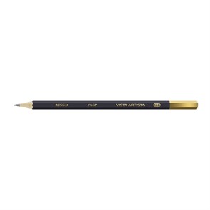 "VISTA-ARTISTA" VAGP Чернографитный карандаш заточенный 10М (10B) 12 шт. 10B .