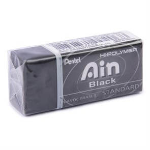 "Pentel" Ластик "Hi-Polymer. Ain Black Eraser" 43.4 х 17.4 х 11.8 мм 48 шт. ZEAH06AT XG86660694674