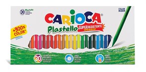 "Carioca" Набор мелков пластиковых "Plastello" 30 цв. , 30 шт 42881 XG98477469624