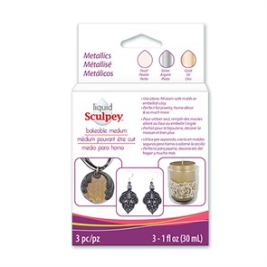 "Sculpey" Liquid Sculpey Multipack декоративный гель ALS 90 мл MET1 Metallic XG64235172774