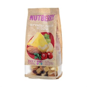 Коктейль NUTBERRY  220г 640529