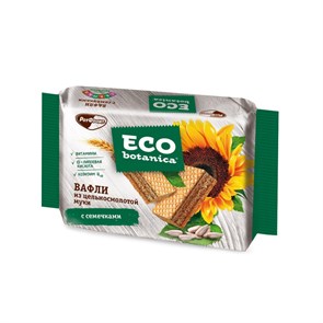 Вафли Eco Botanica из цельносмолотой муки с семечками, 145г 1292046