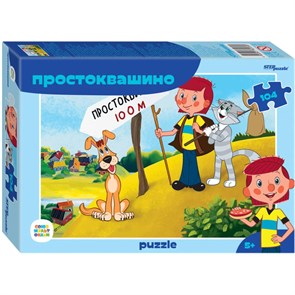 Пазл (мозаика) puzzle 104 Простоквашино (new) (С/м), 82039 2057733