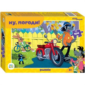 Пазл (мозаика) puzzle 104 Ну, погоди! (С/м), 82035 2057731