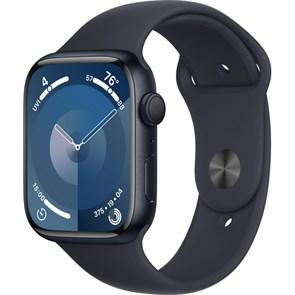 Смарт-часы Apple Watch Series 9 A2980 45мм OLED корп.тем.ночь(MR9A3ZP/A)