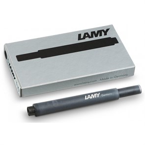 Картридж чернильный для перьевой ручки LAMY T10 черный 5 шт./уп 995508