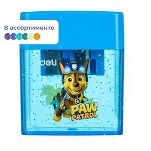 {{productViewItem.photos[photoViewList.activeNavIndex].Alt || productViewItem.photos[photoViewList.activeNavIndex].Description || 'Точилка для карандашей Deli EH551 Paw Patrol 2 отв.,пластик,дисплей, в асс'}}