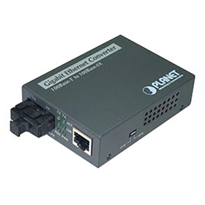 Медиаконвертер Planet 10/100/1000Base-T to 1000Base-LX Gigabit (GT-802S) 1512447