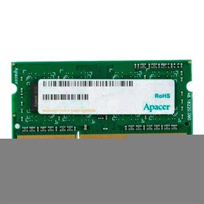 Модуль памяти Apacer DDR3 SO-DIMM 4Gb 1600МГц  CL11 (DS.04G2K.KAM)