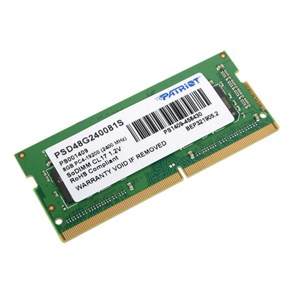 {{productViewItem.photos[photoViewList.activeNavIndex].Alt || productViewItem.photos[photoViewList.activeNavIndex].Description || 'Модуль памяти Patriot DDR4 SO-DIMM 8Gb 2400МГц CL17 (PSD48G240081S)'}}