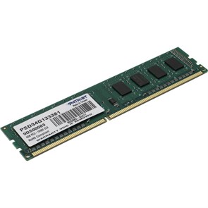 Модуль памяти Patriot DDR3 DIMM 4Gb 1333Мгц  1,5V (PSD34G133381) 1846514