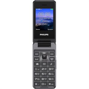 {{productViewItem.photos[photoViewList.activeNavIndex].Alt || productViewItem.photos[photoViewList.activeNavIndex].Description || 'Мобильный телефон Philips Xenium E2601 темно-серый 2Sim 2.4 TFT 240x320'}}