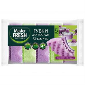 {{productViewItem.photos[photoViewList.activeNavIndex].Alt || productViewItem.photos[photoViewList.activeNavIndex].Description || 'Губки для мытья посуды Master FRESH XL STRONG effect 95х65х35мм 5шт/уп'}}